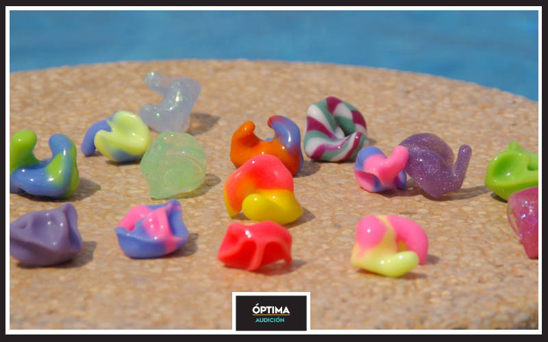 Tapones contra el agua adaptados para protegernos de infecciones de oídos